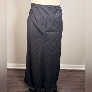 Eileen Fisher Black Maxi Skirt – Size XL